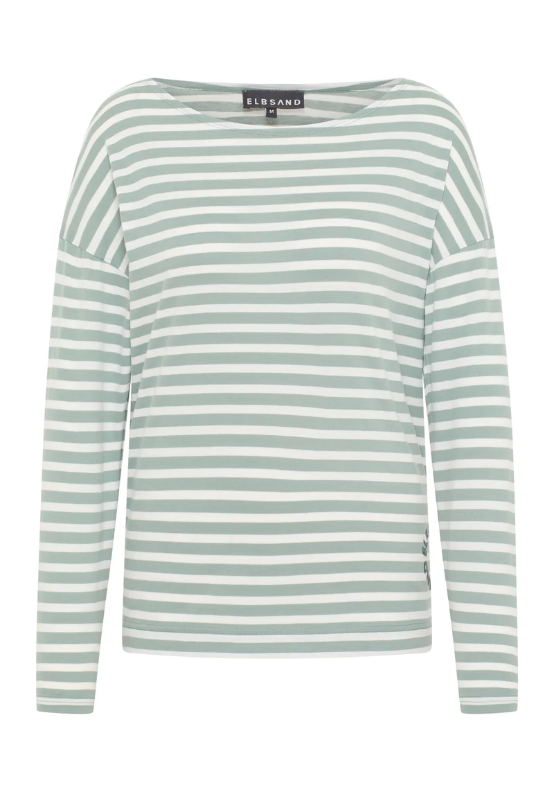 ELBSAND Tooske Gestreiftes Longsleeve 50% Baumwolle