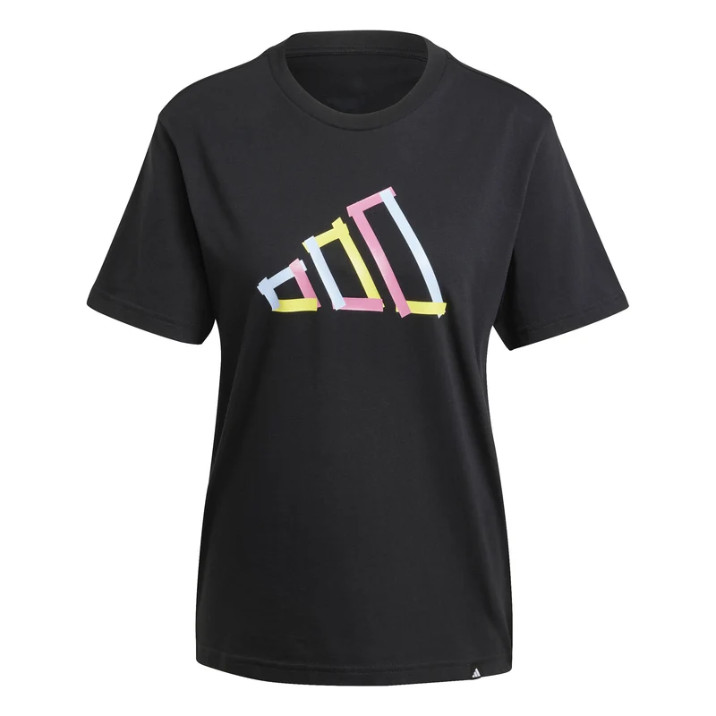 ADIDAS W T FILL TEE Weiches Baumwollshirt mit 3-Streifen
