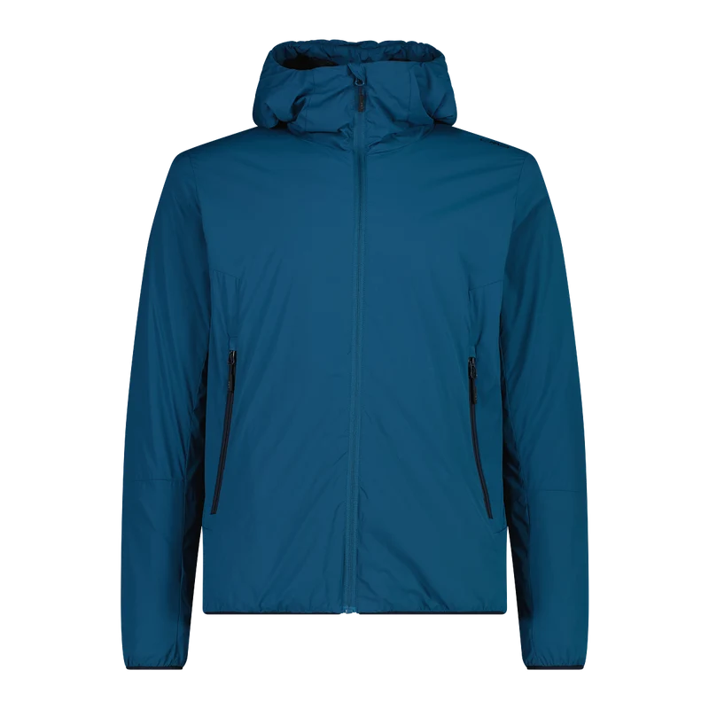 Man Jacket with Fixed Hood