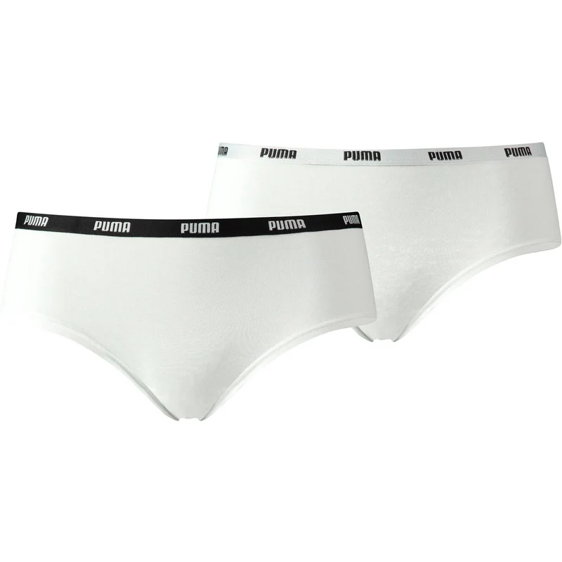 PUMA Damen Slip Iconic Hipster 2er-Pack Komfort