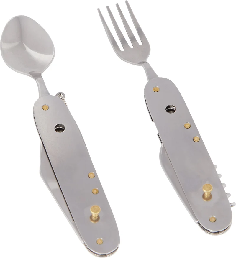 MCKINLEY Outdoor-Besteck faltbar aus Edelstahl