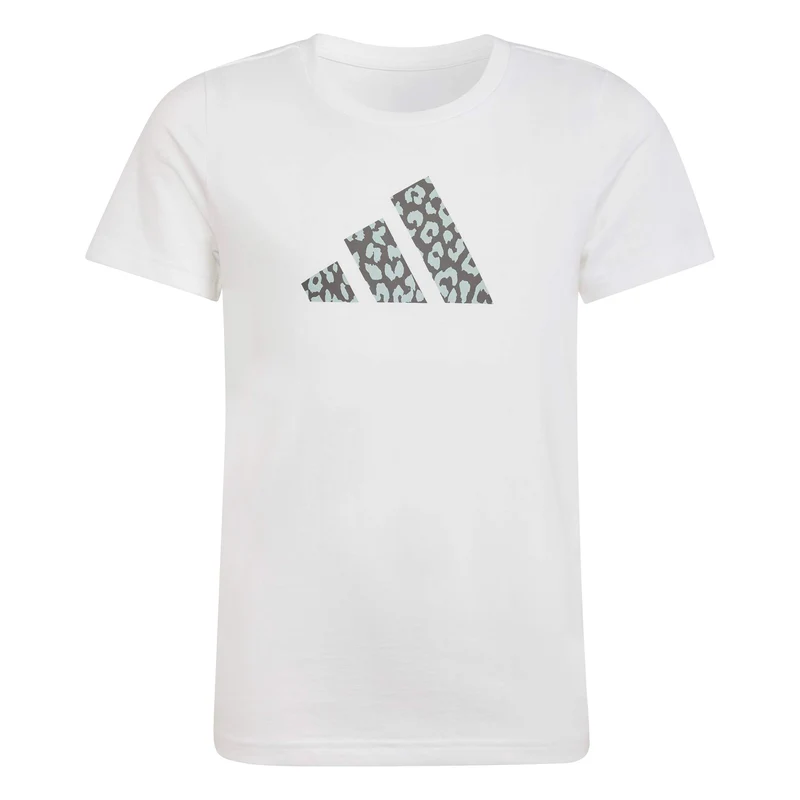 Junior Girls Animal Print Graphic T-Shirt