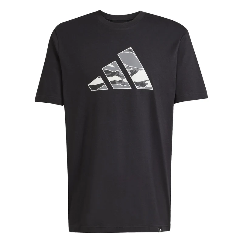ADIDAS M CAMO LOGO T Herren T-Shirt Schwarz