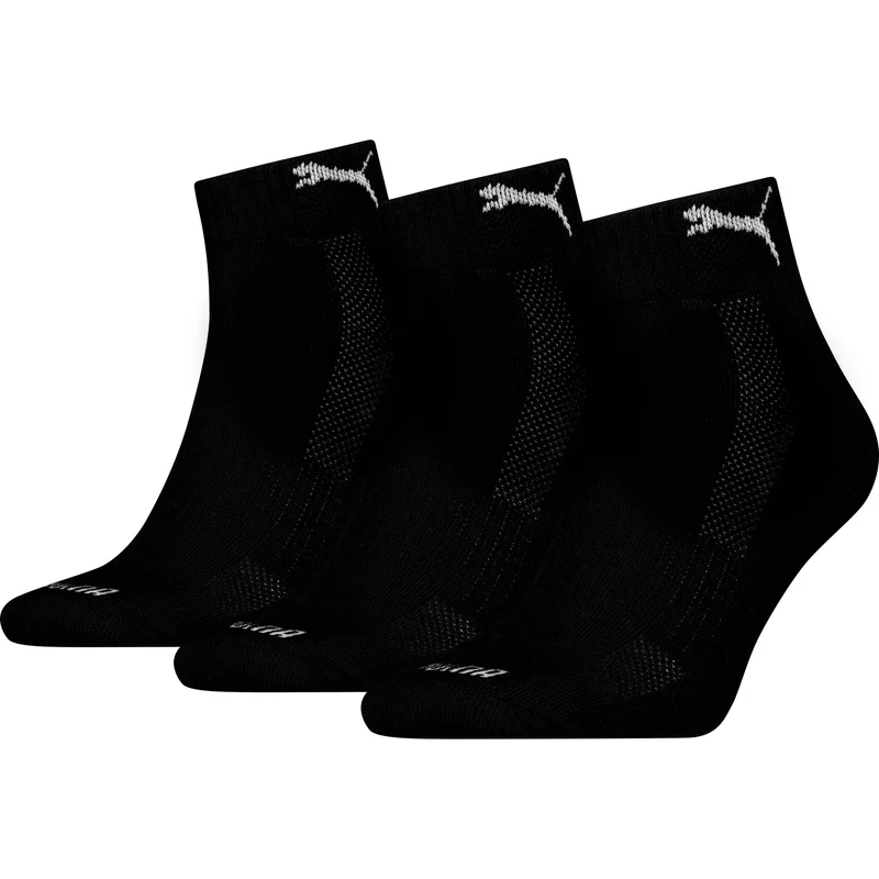 PUMA Herren Socken Unisex Cushioned Quarter 3er-Pack
