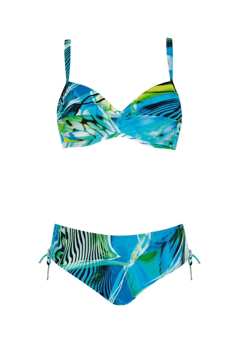 SUNFLAIR Damen Bikini mit Formbügel und verstellbaren Trägern