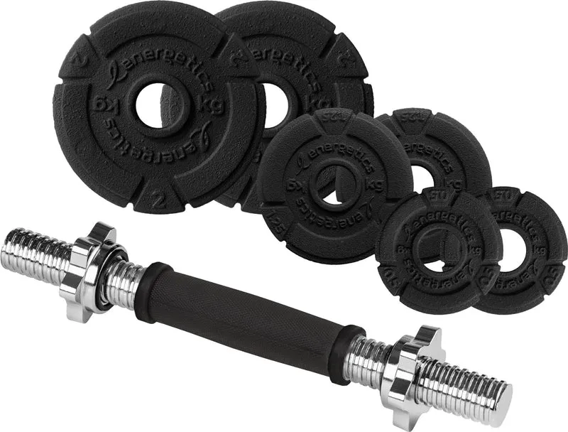 ENERGETICS Kurzhantel-Set Premium 10kg Gusseisen