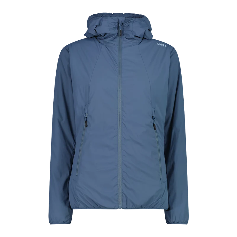 Woman Jacket with Fixed Hood