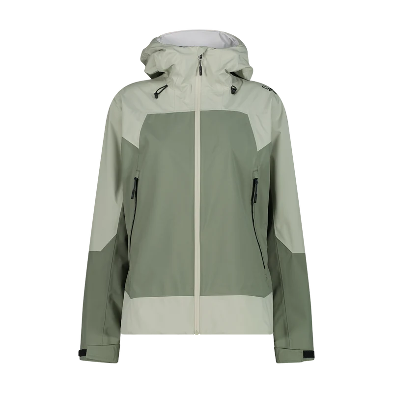 Woman Jacket with Fixed Hood