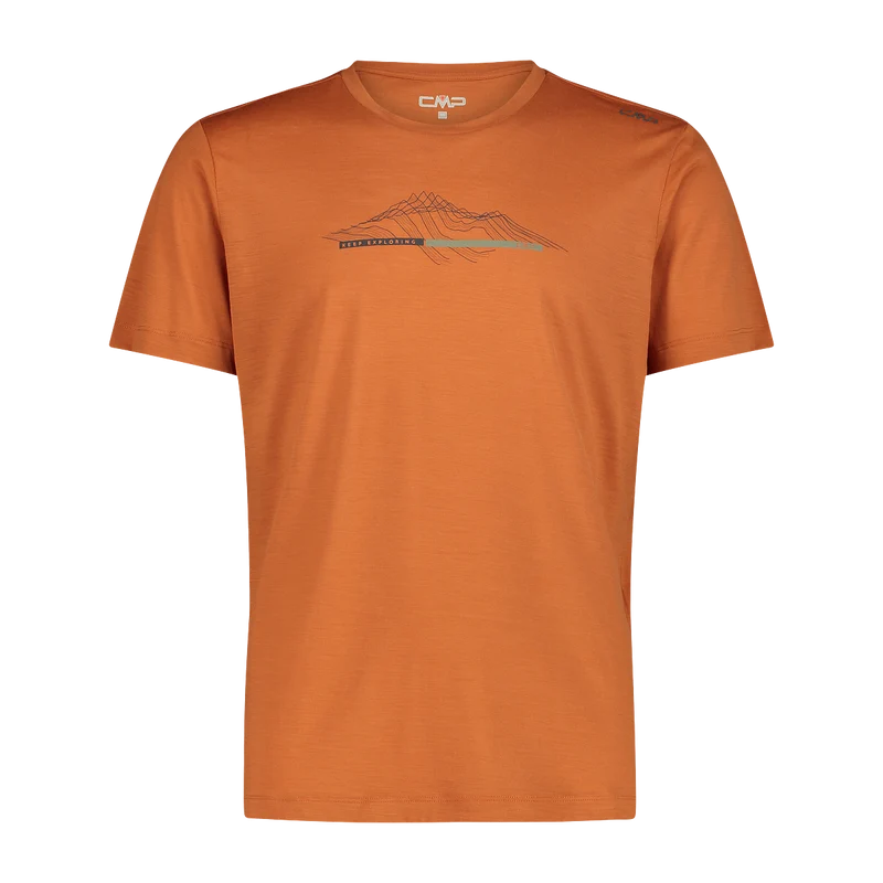 CMP MAN T-SHIRT Herren Ruggine Sportmode
