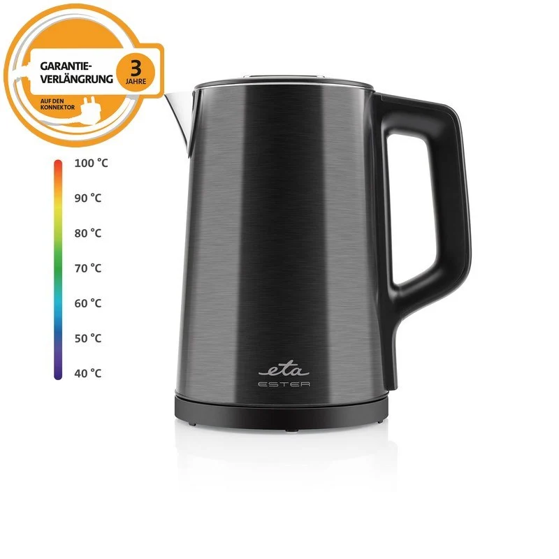 Elektrischer Wasserkocher ETA Ester 4597 90000 schwarz