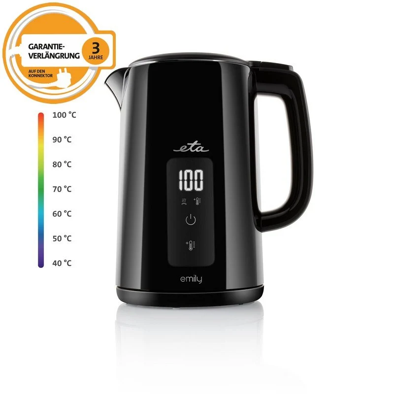 Elektrischer Wasserkocher ETA Emily 4595 90000 schwarz