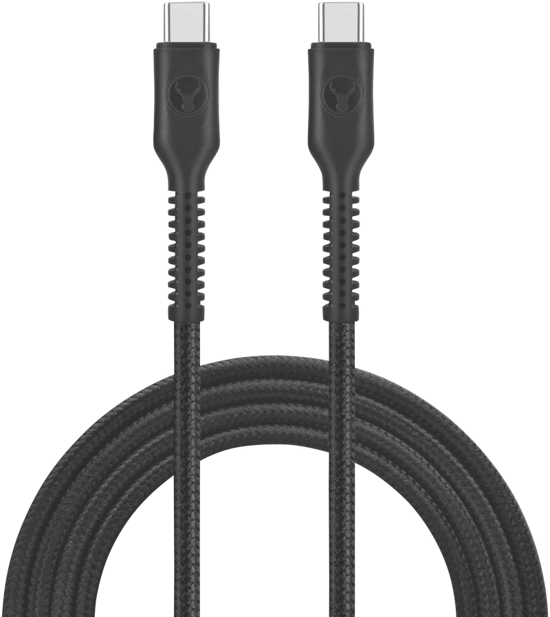 Bonelk Long-Life USB-C to USB-C 100W Cable, 1.2m, Black