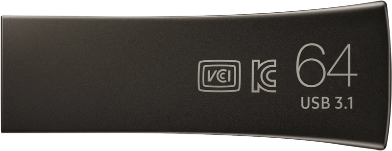 Samsung 64GB USB 3.1 Bar Plus Flash Drive Gray