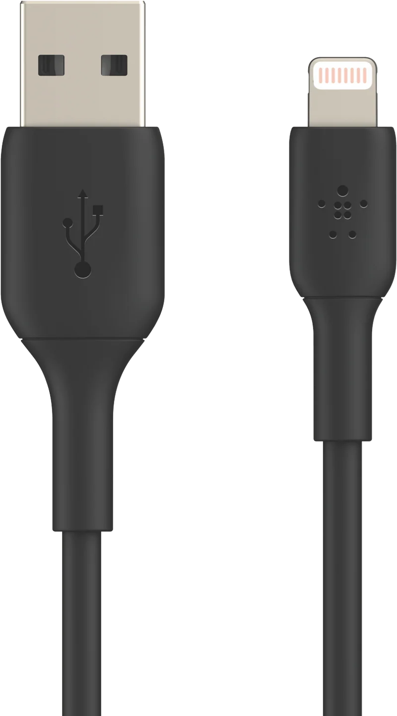 Belkin BoostCharge Lightning to USB Cable, 1m, Black