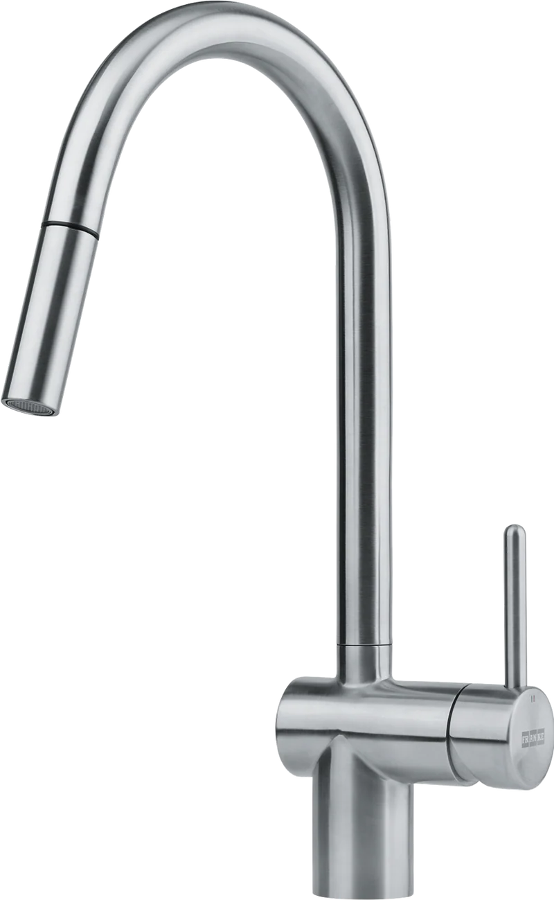 Franke Leda Neo Gooseneck Pull Down Tap, Stainless Steel
