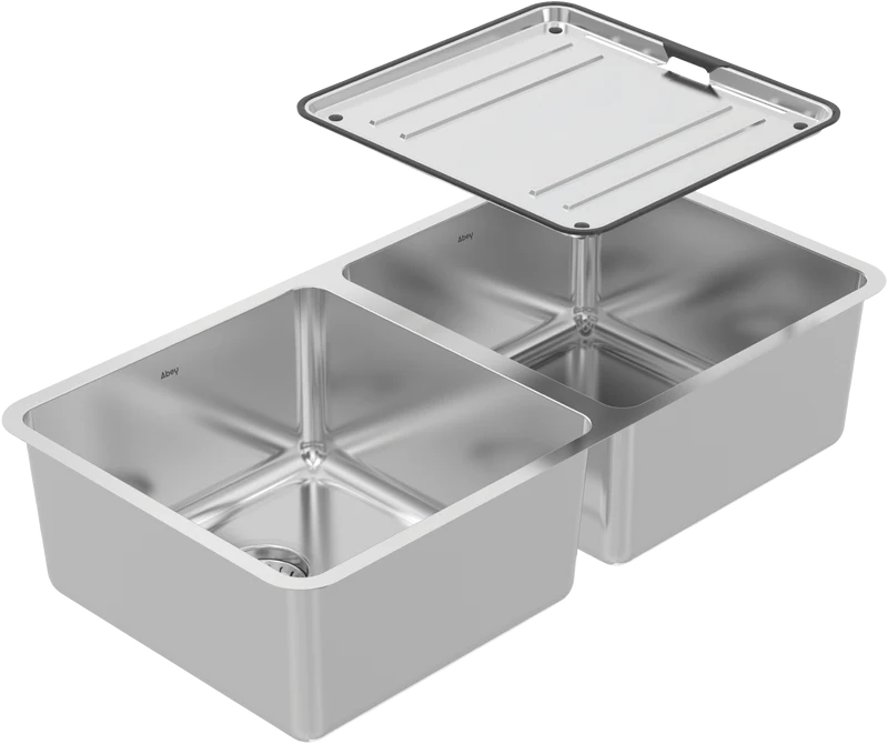 Abey Lago Double Bowl Sink