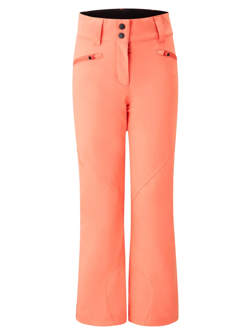 ZIENER ALIN-Z Junior Girls Ski Pants Vibrant Peach
