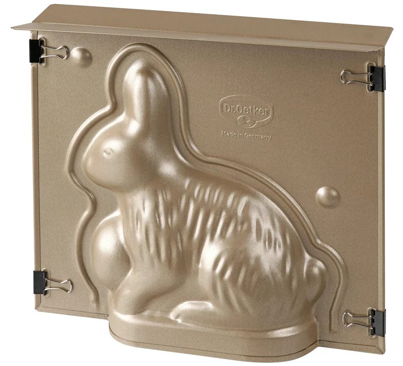 Kuchen-Backform "Osterhase" aus Stahlblech | Für Ostern