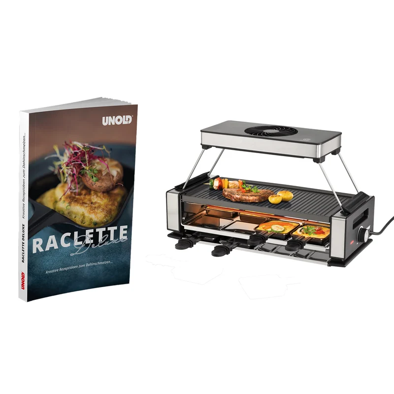 Raclette Smokeless inklusive Raclette Buch