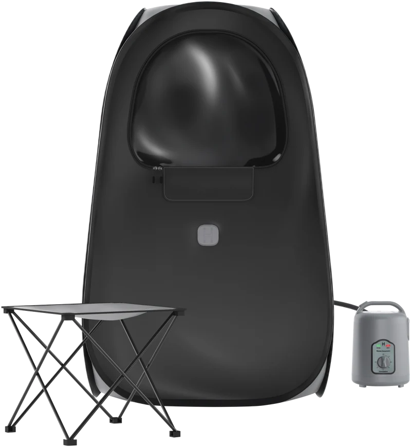 Homedics Essential Personal Steam Sauna Black