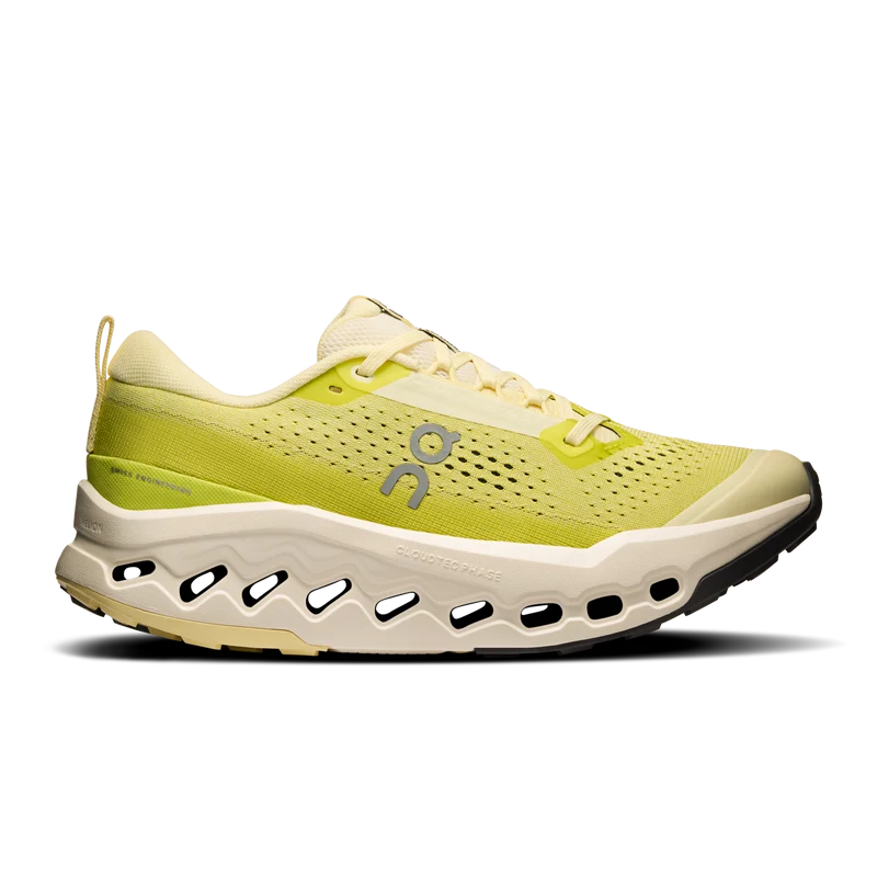 ON Cloudsurfer Trail 2 Laufschuhe Damen Ivory Lime