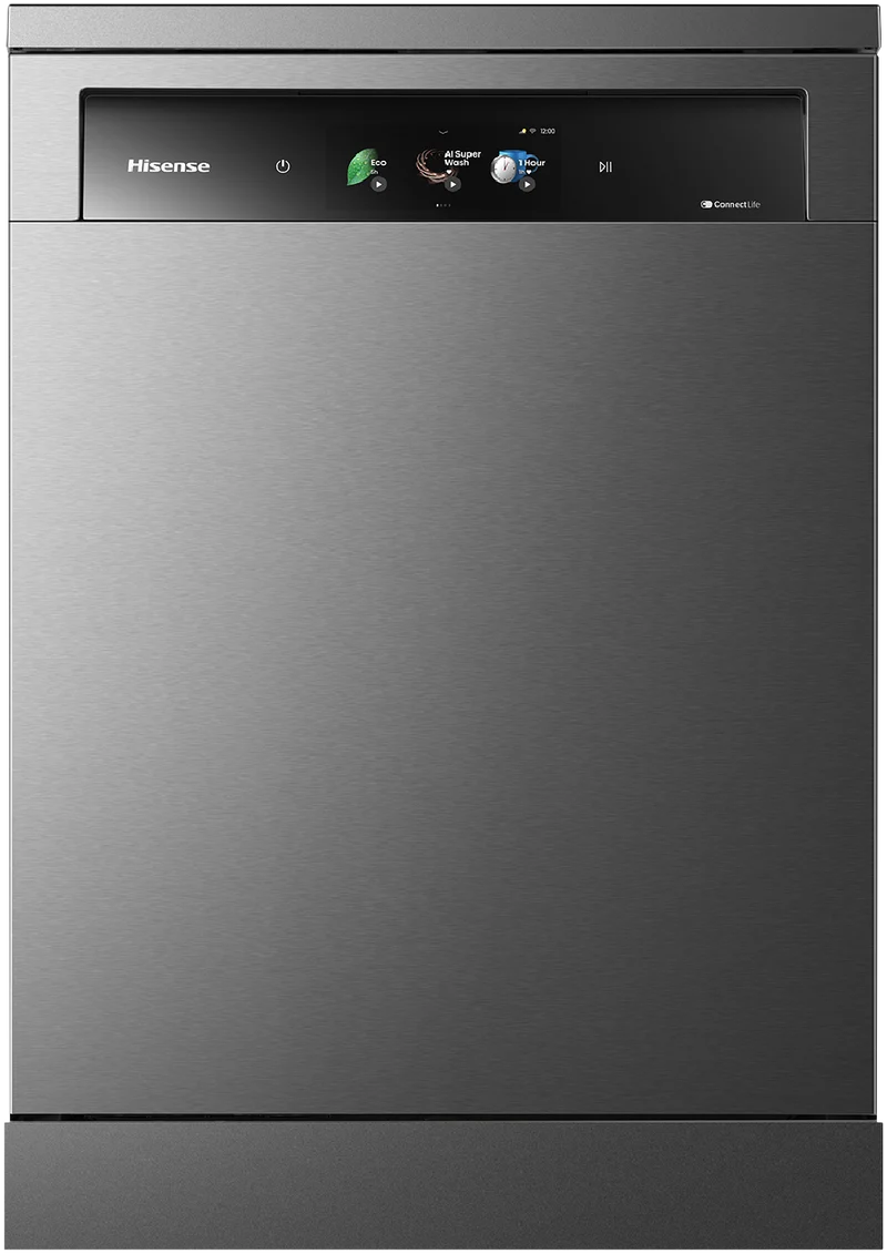 Hisense Series 9 AI TFT Intelligent Dishwasher, Dark Stainless Steel