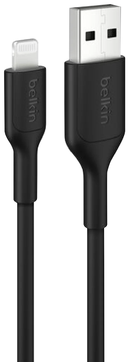 Belkin BoostCharge USB-A Cable with Lightning Connector 3m Black