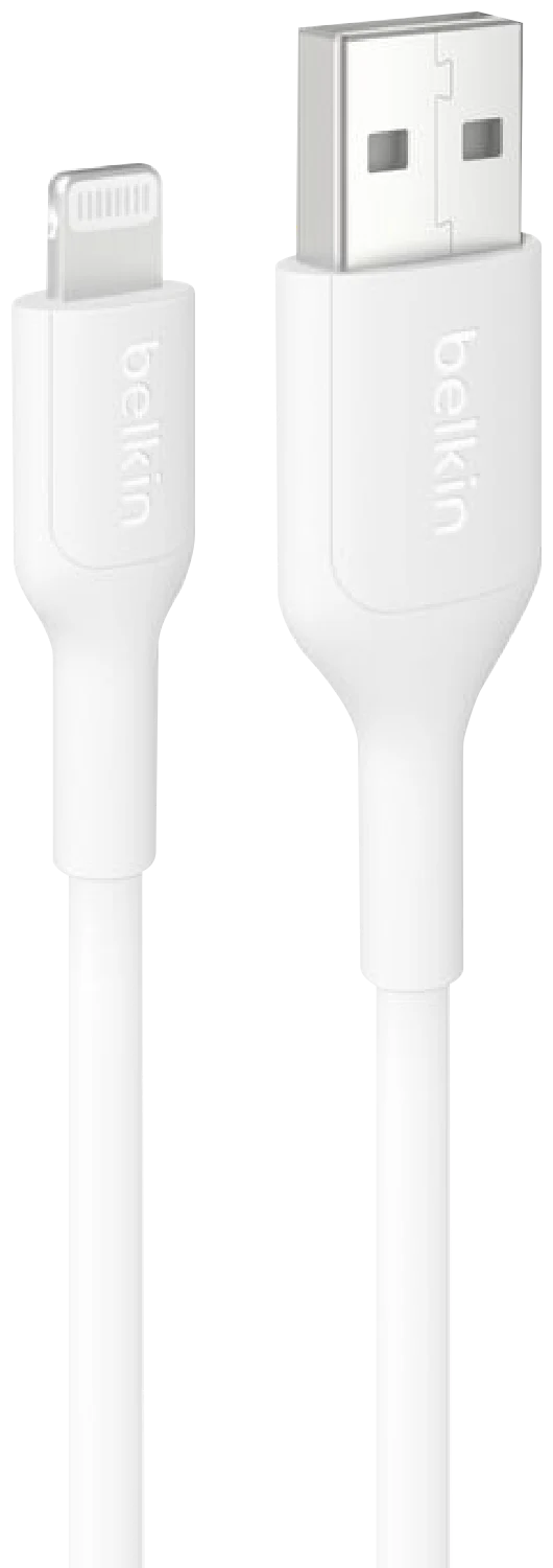 Belkin BoostCharge USB-A Cable with Lightning Connector 1m White