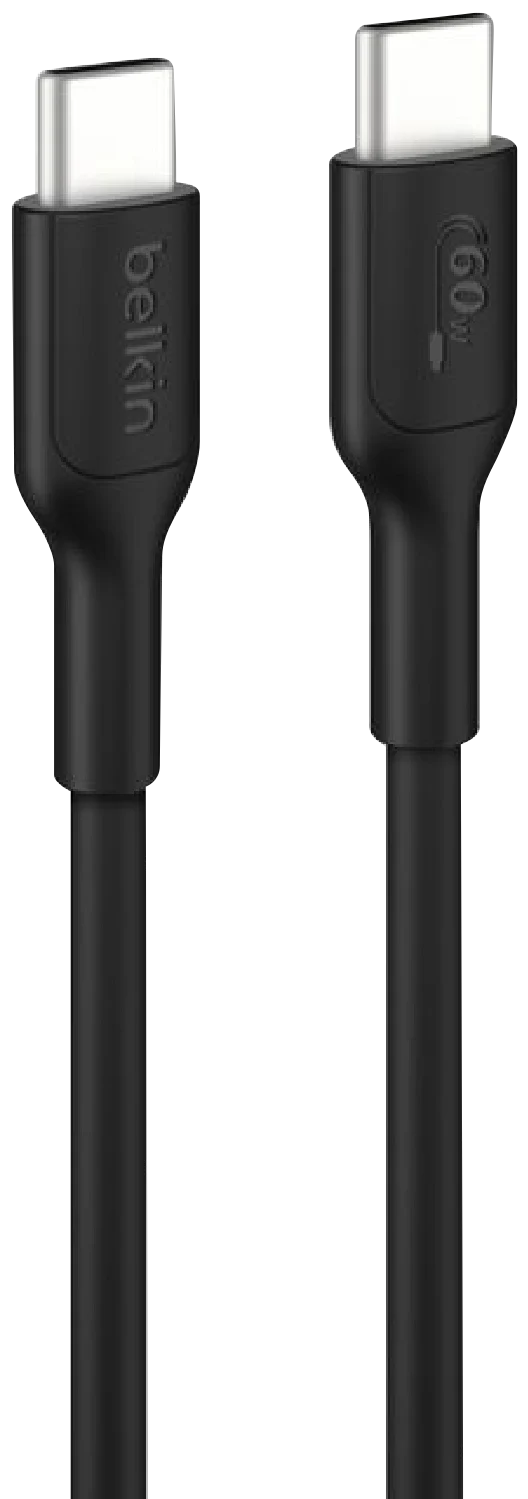 Belkin BoostCharge USB-C to USB-C 60W 2.0 PCR 2m Cable Black