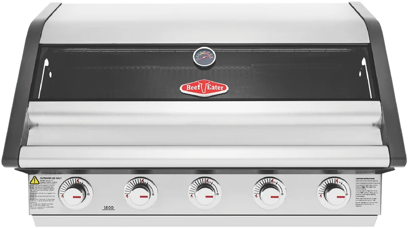 BeefEater 1600 Series 5 Burner Built-in BBQ