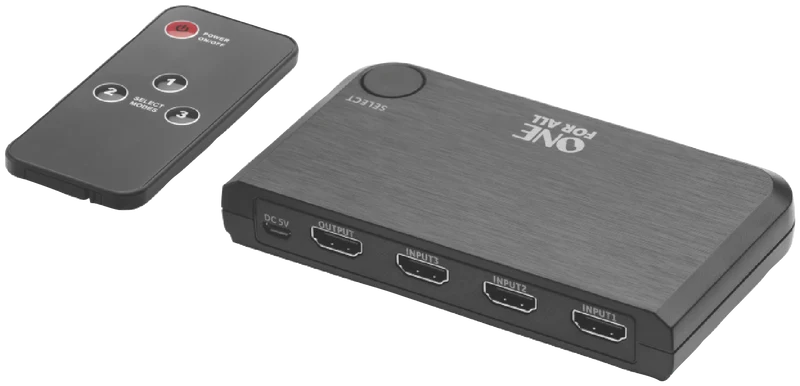 One For All HDMI 3-Way Smart Switch