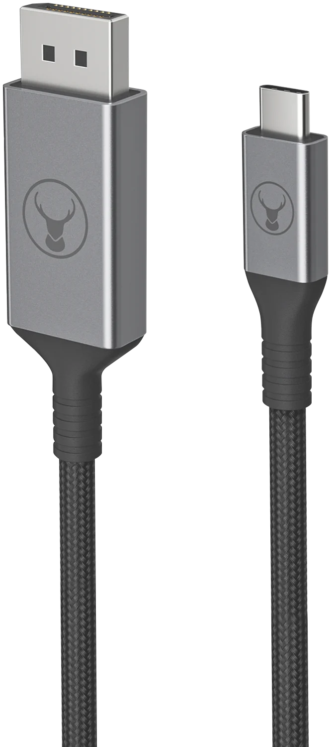 Bonelk USB-C to DisplayPort Long-Life Cable 1.5m (Black)