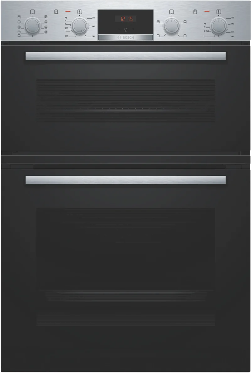 Bosch Series 4 60cm Multifunction Double Oven Stainless Steel