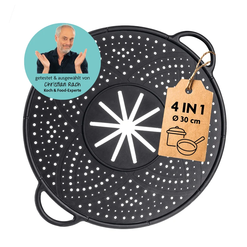 Silikon Spritzschutz 4-in-1 Ø 30 cm