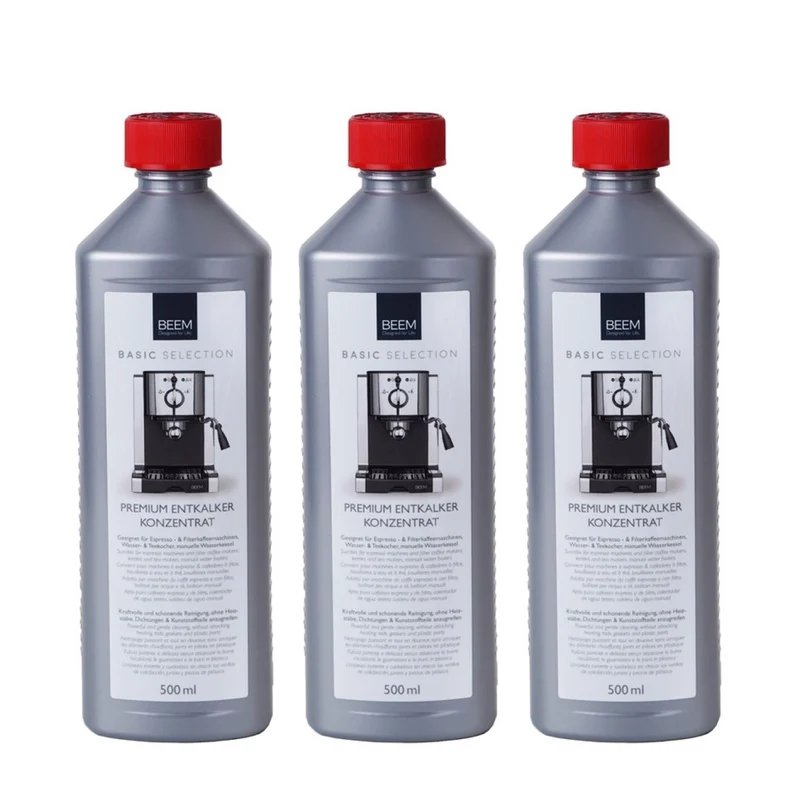PREMIUM ENTKALKER KONZENTRAT - 0,5 l - 3er Pack