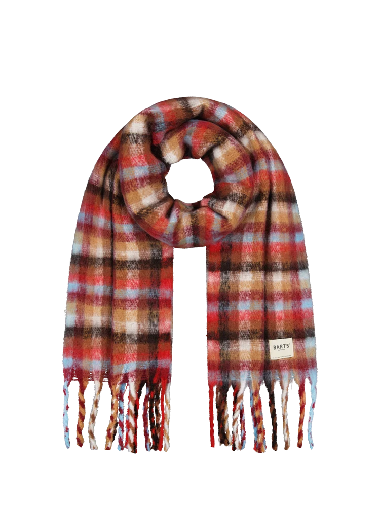 BARTS Plaity Scarf Women Checkered 200x42 cm