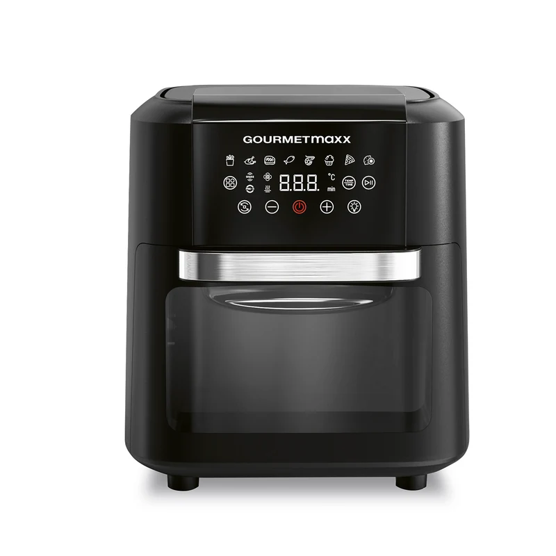 4in1-Heißluftfritteuse mit Touchdisplay 11 L