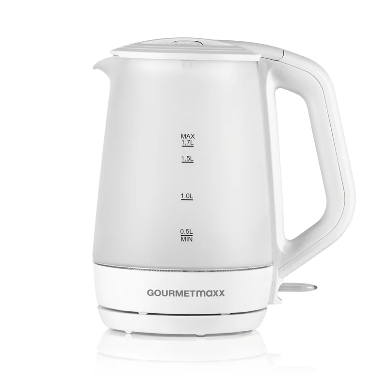 Glas-Wasserkocher mit Frostglas-Design - 1,7 Liter