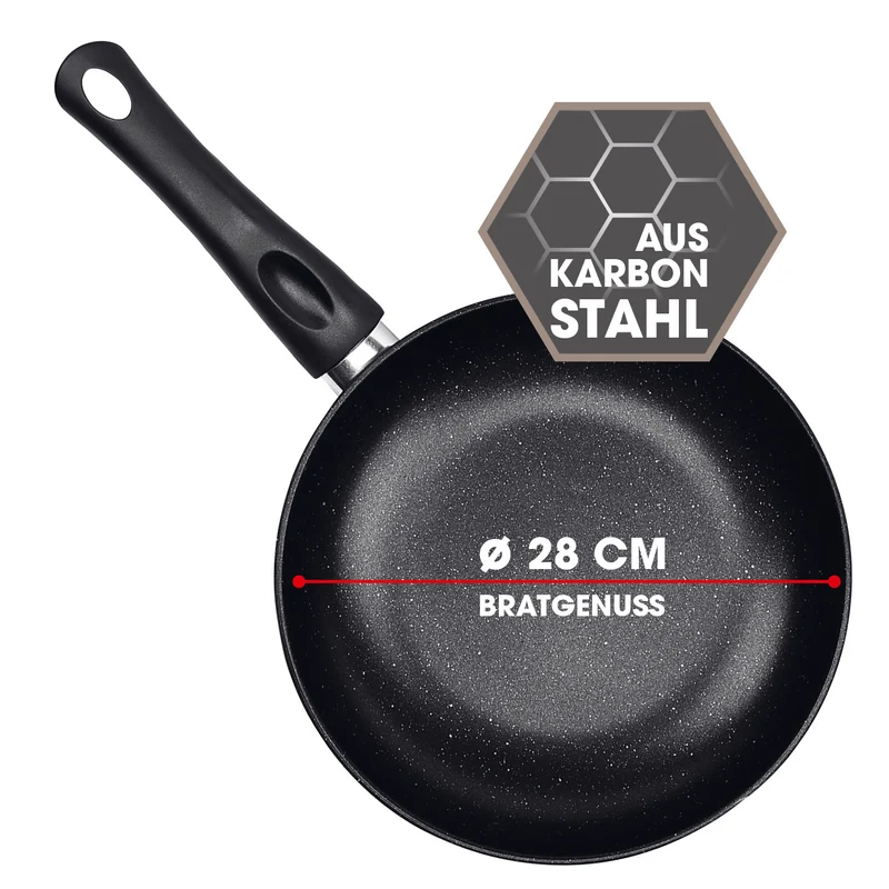 Karbonstahl-Bratpfanne Ø 28 cm