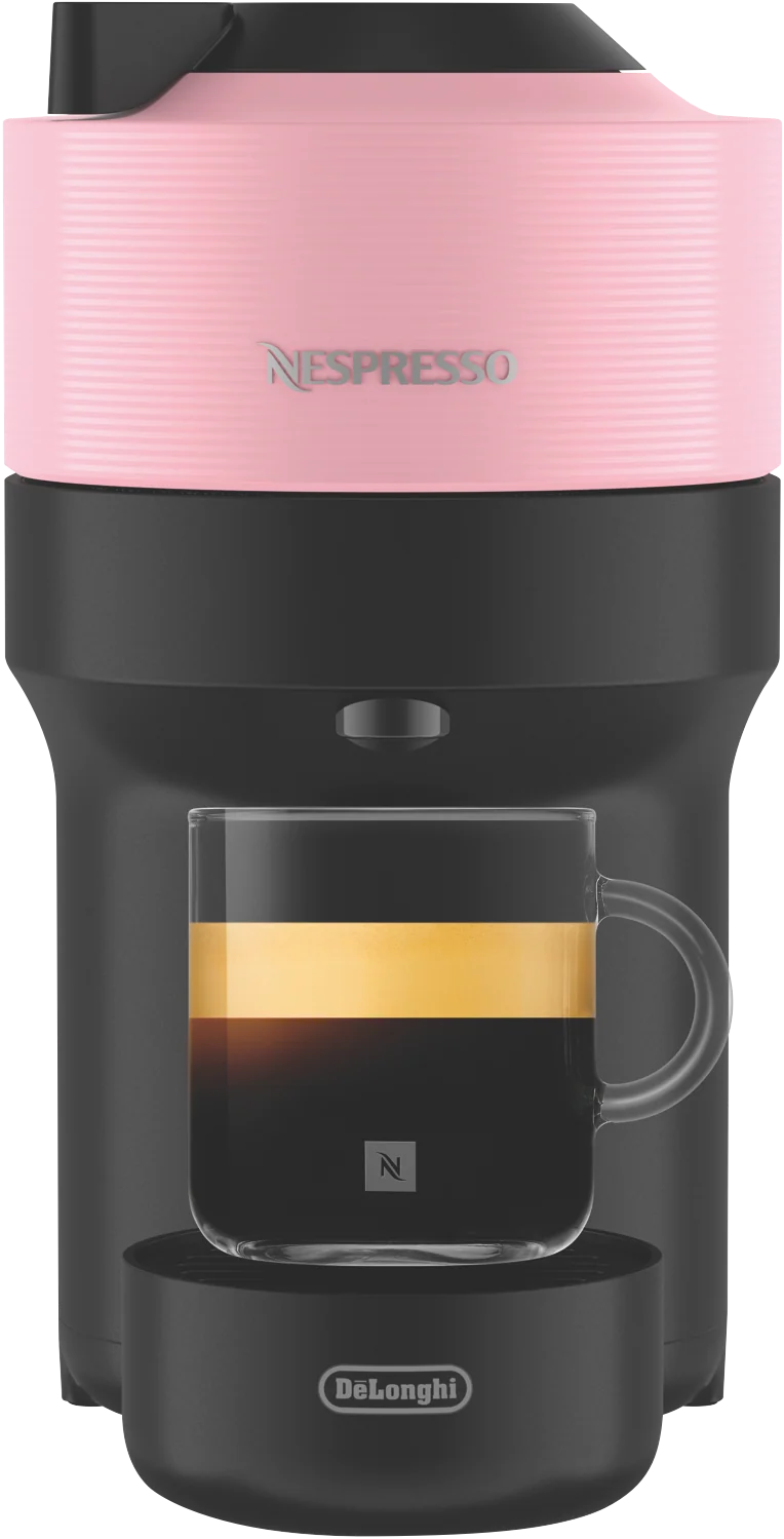 Nespresso Vertuo Pop Capsule Coffee Machine Value Pack (Pink)