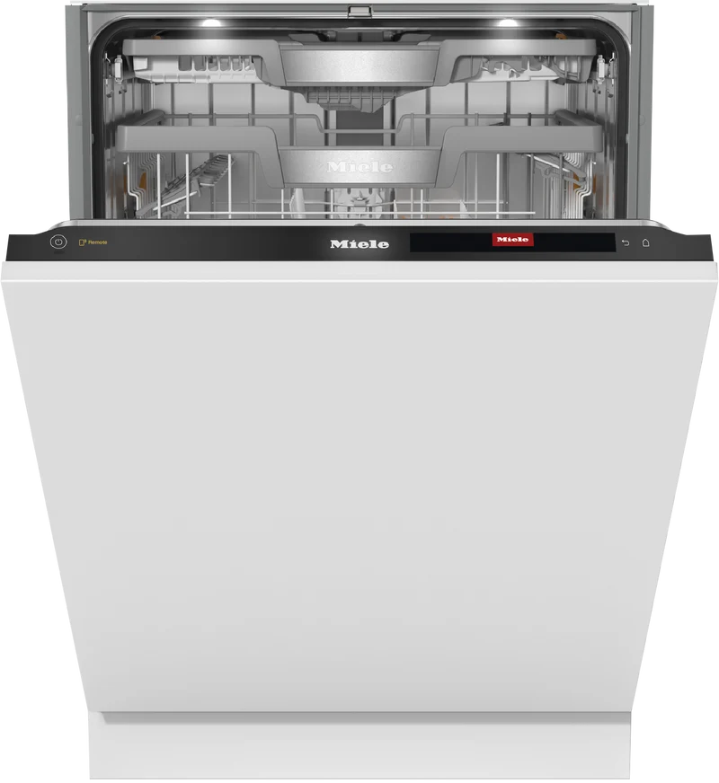 Miele AutoObsidian Black Fascia Fully Integrated XXL Dishwasher