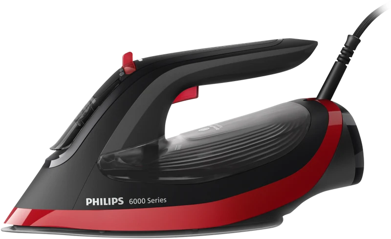 Philips OptimalTEMP 6000 Series Steam Iron Red/Black