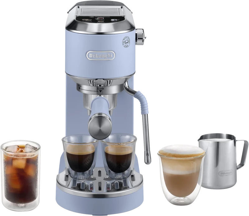 DeLonghi Dedica Duo Cold Brew Coffee Machine Dubai Blue