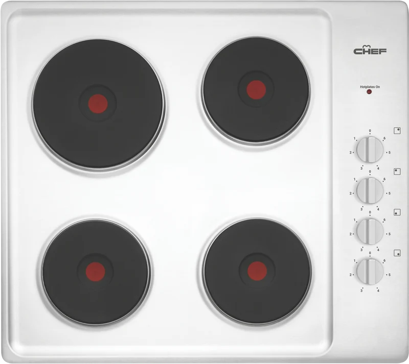 Chef 60cm Stainless Steel Solid Cooktop