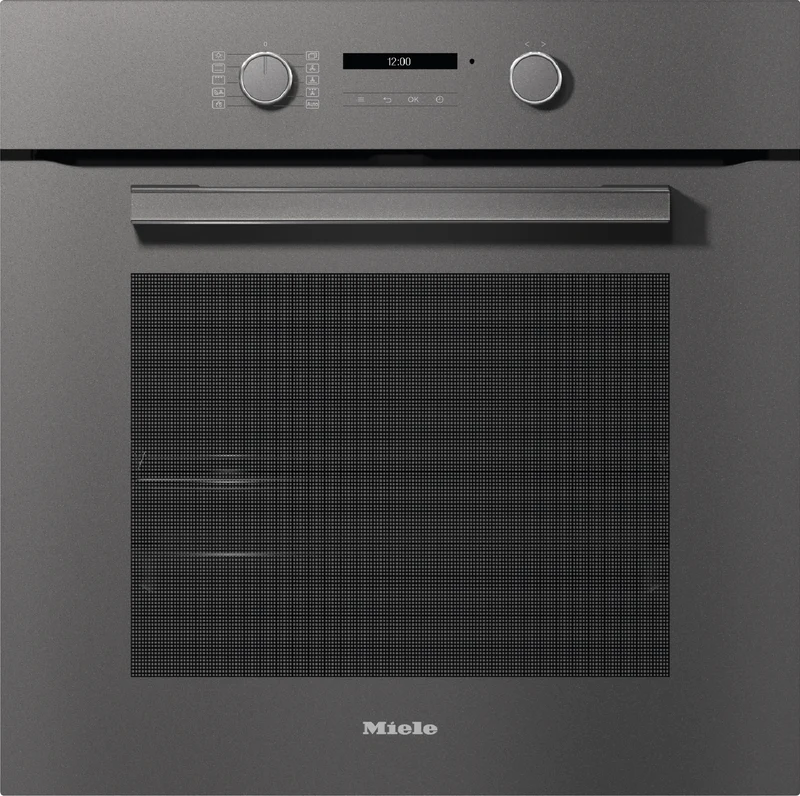 Miele 60cm Pyrolytic Oven with AirFry Function and Automatic Programmes, Graphite Grey