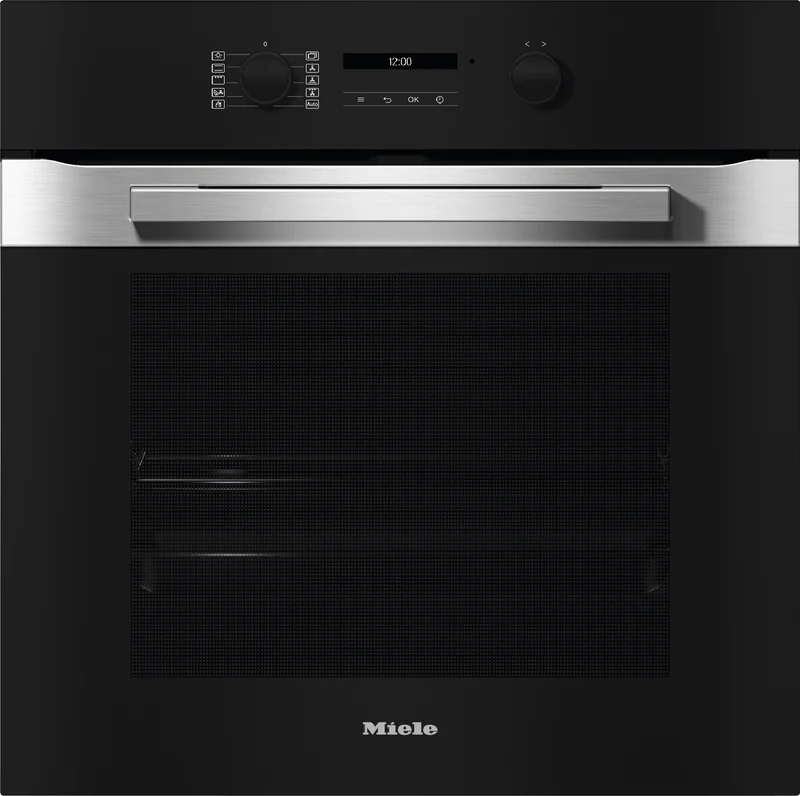 Miele 60cm Pyrolytic Oven with AirFry Function and Automatic Programmes, CleanSteel