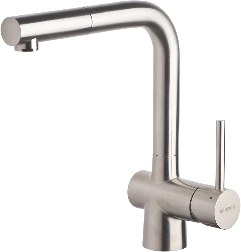 SCHOCK Alfresco Laios Pull Out Stainless Steel Mixer