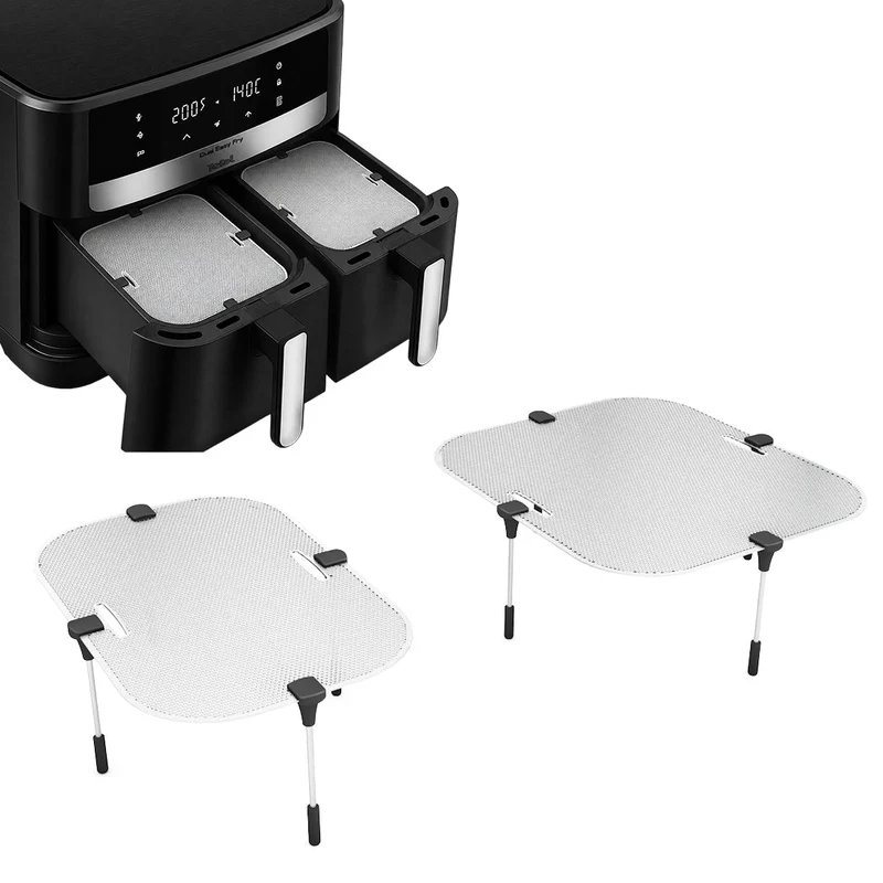 ZauberFry | Spritzschutz Set für Tefal Easy Fry XXL Dual Airfryer