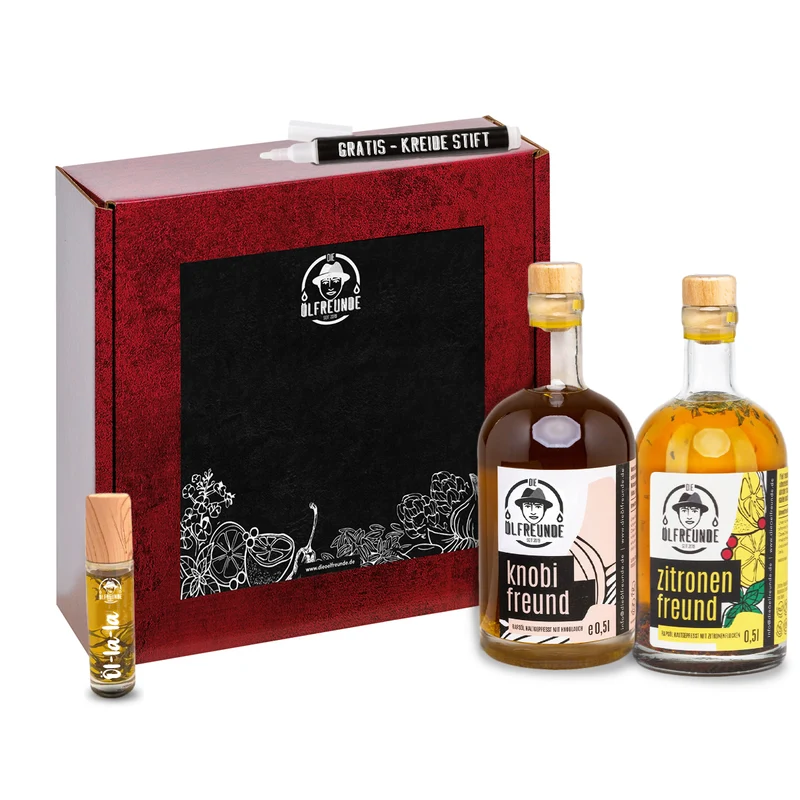 Öl-la-la Geschenkbox – zum Selbstgestalten