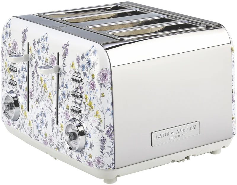 Laura Ashley 4 Slice Toaster Wild Meadow